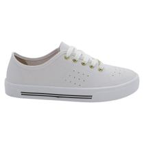 Tênis Feminino Moleca 5667.757 - Branco