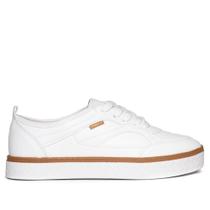 Tênis Feminino Moleca Casual Flatform Tresse Branco