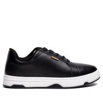 Tênis Feminino Moleca Napa Turim Casual Preto