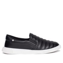 Tênis Feminino Moleca Slip On Napa Suprema Preto Tênis Feminino Moleca Slip On Napa Suprema Preto