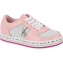 Tênis Feminino Molekinha Fashion Girl Pingente 25201907