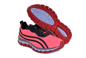 Tênis Feminino Neon Pink Ascension Esporte Caminhada Corrida Academia Leve Macio Confortável Tênis Feminino Neon Pink Ascension Esporte Caminhada Corrida Academia Leve Macio Confortável