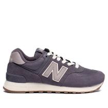 Tênis Feminino New Balance 574 ENCAP Couro Cinza Tênis Feminino New Balance 574 ENCAP Couro Cinza