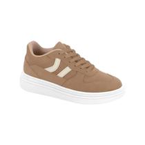 Tênis Feminino Nobuck Casual Conforto Moleca Original