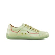 Tênis Feminino Nude Couro Orcade