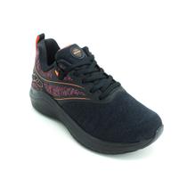 Tênis Feminino Olympikus Alfa 2 - Preto e Vermelho