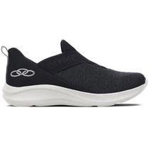 Tênis Feminino Olympikus Easy 3 Original Casual Preto Branco