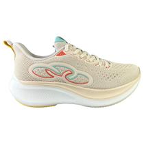 Tênis Feminino Olympikus Voa 3 Corrida Caminhada Original Cor:AlgodãoTamanho:34 Tênis Feminino Olympikus Voa 3 Corrida Caminhada Original Cor:AlgodãoTamanho:34