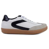 Tênis Feminino Orcade Casual Couro Bege - 015323