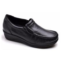 Tênis Feminino Ortopédico Conforto Couro Pizaflex Tênis Feminino Ortopédico Conforto Couro Pizaflex