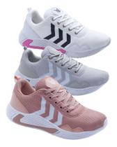 Tênis Feminino Para Academia Kit 3 Tênis R-4000