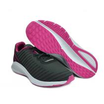 Tenis Feminino para Caminhada Academia Esportivo Cor Grafite e Pink