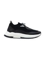 Tênis Feminino Petite Jolie Puff Sneaker Knit Preto - PJ7130 Tênis Feminino Petite Jolie Puff Sneaker Knit Preto - PJ7130