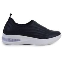 Tênis Feminino Piccadilly Casual SoftStep Preto - 9400