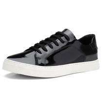 Tênis feminino Pierrô slip on couro legítimo cor preto Tênis feminino Pierrô slip on couro legítimo cor preto