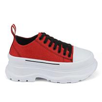 Tênis Feminino Plataforma 6,5cm GuGi Sneaker Leve Sola Alta Sophia 620-GG