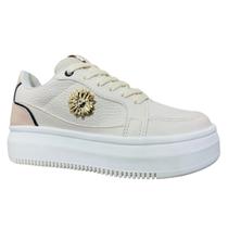 Tênis Feminino Plataforma Casual Amery Sola Leve 04333