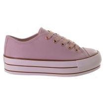 Tênis Feminino Plataforma Casual Street Star Clássico