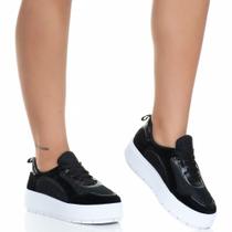 Tênis Feminino Plataforma Mood likes Estilo Shoes