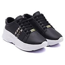 Tenis Feminino Plataforma Sneaker Blogueira Casual Sola Alta