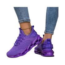 Tênis Feminino plus Size Plataforma Esportivo Moda Primavera Inverno Flats Corrida 43