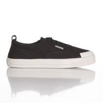 Tênis Feminino Preto Casual Básico Confortável Estiloso