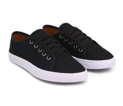 Tenis Feminino Preto estilo moleca Casual Antiderrapante - Toportano