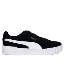 Tênis Feminino Puma Carina 3.0 Formstrip Preto/Branco Tênis Feminino Puma Carina 3.0 Formstrip Preto/Branco