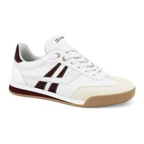 Tenis Feminino Ramarim, Branco e Marrom, Detalhe em camurça, Casual, Comfort, 2596101 Tenis Feminino Ramarim, Branco e Marrom, Detalhe em camurça, Casual, Comfort, 2596101