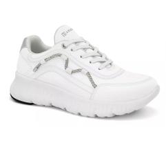 Tenis Feminino Ramarim Branco Strass