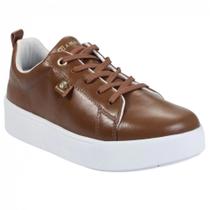 Tênis Feminino Ramarim em couro 24-82101