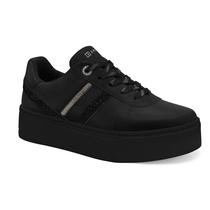 Tenis Feminino Ramarim Plataforma Flatform 2497204 Preto