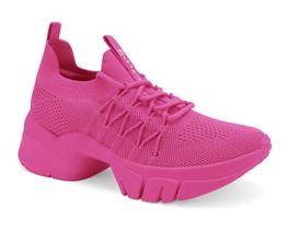 Tenis Feminino Ramarim Plataforma Material Knit Flow