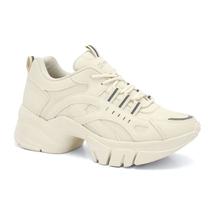 Tênis Feminino Ramarim Plataforma Sneaker Dad Chunky 2480231 Bege Tênis Feminino Ramarim Plataforma Sneaker Dad Chunky 2480231 Bege