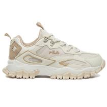 Tênis Feminino Ray Tracer TR Branco Oliva Bege Fila F02L096-5874