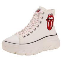 Tênis feminino rolling stones funky street sing it loud skechers 177968 Tênis feminino rolling stones funky street sing it loud skechers 177968
