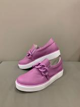 Tênis feminino roxo casual Tênis feminino roxo casual
