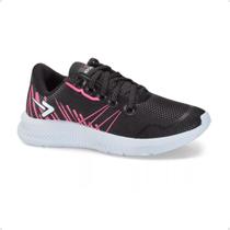 Tênis Feminino Running Box 200 Preto E Rosa Tênis Feminino Running Box 200 Preto E Rosa