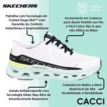 Tenis Feminino Running Corrida Vegano Glide-Step Skechers Tenis Feminino Running Corrida Vegano Glide-Step Skechers