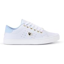 Tênis Feminino Sapatênis Casual Lançamento Detalhe Coração Moda Básico Confortável - Aliança shoes