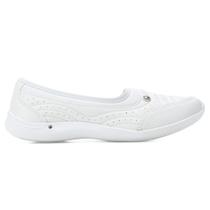 Tênis Feminino Sapatilha Slip On Branco Kolosh C3182-0002