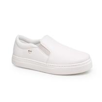 Tênis Feminino Sapato Slip On Linha Casual Iate Calce Facil