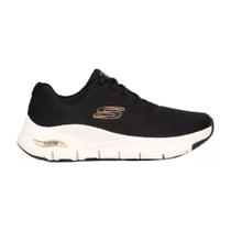 Tênis Feminino Skechers Arch Fit Preto - 149057BR