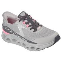 Tênis Feminino Skechers Glide-Step Altus - Cinza e Rosa Tênis Feminino Skechers Glide-Step Altus - Cinza e Rosa