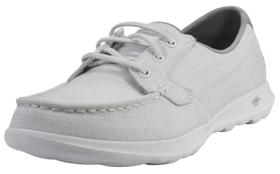 Tênis Feminino Skechers Go Walk Lite Isla Branco 38 Tênis Feminino Skechers Go Walk Lite Isla Branco 38