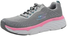 Tênis Feminino Skechers Max Cushioning Elite Cinza e Rosa 38.5