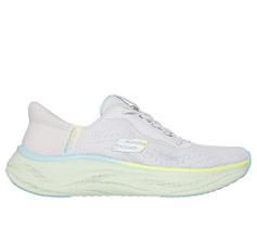Tênis Feminino Skechers Skech Cloud Perfectly Plush - Branco e Azul Claro Tênis Feminino Skechers Skech Cloud Perfectly Plush - Branco e Azul Claro
