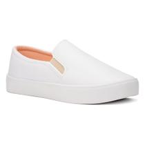 Tênis Feminino Slip On Casual Confortável Ultraleve