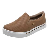 Tênis Feminino Slip On Casual Conforto Clássico Via Marte