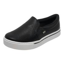 Tênis Feminino Slip On Casual Conforto Clássico Via Marte